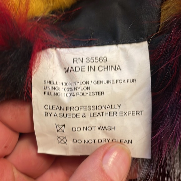 ONE OF A KIND! Alpha Industries Year of the Rooster fur bomber jacket - Picture 14 of 17